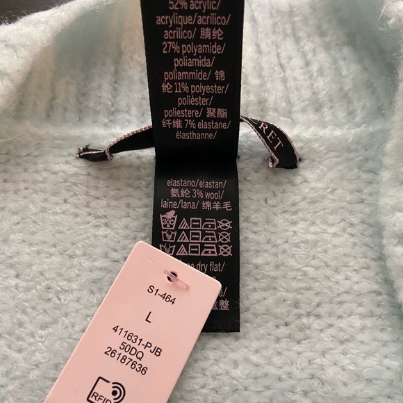 Victoria’s Secret Slouchy Embellished Fuzzy Pullover Sweater - Picture 7 of 9